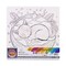 Angels Craft Paint by Number Canvas Set - Dreamy Whiskers | Includes: 1 Pre-printed Canvas, 6 Acrylic Paint pots, 1 Artist Brush